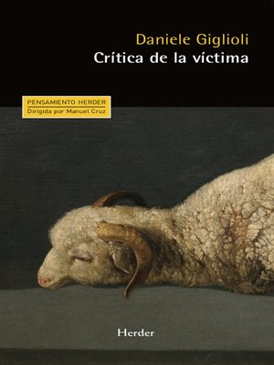 cover image of Crítica de la víctima